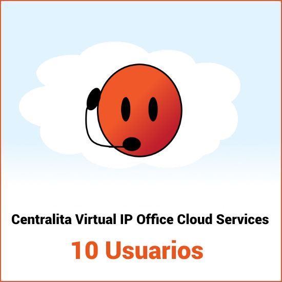 Centralita virtual Avaya IP Office Cloud Services 10 usuarios